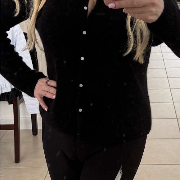 Sezane Black Gaspar Cardigan - Picture 4 of 4